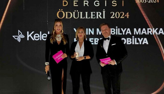 Kelebek Mobilya, “Yılın Mobilya Markası” ödülünün sahibi oldu