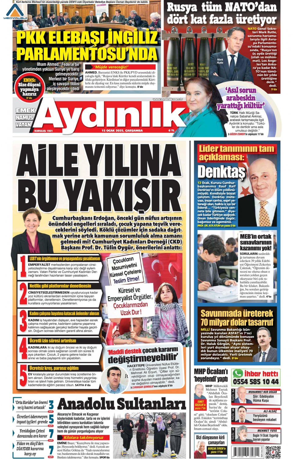 Aydınlık Gazetesi