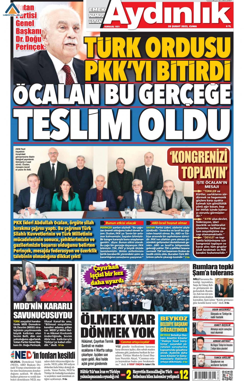 Aydınlık Gazetesi